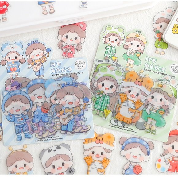 Telado Cosplay Girl Waterproof Sticker Pack - Picture 2 of 10